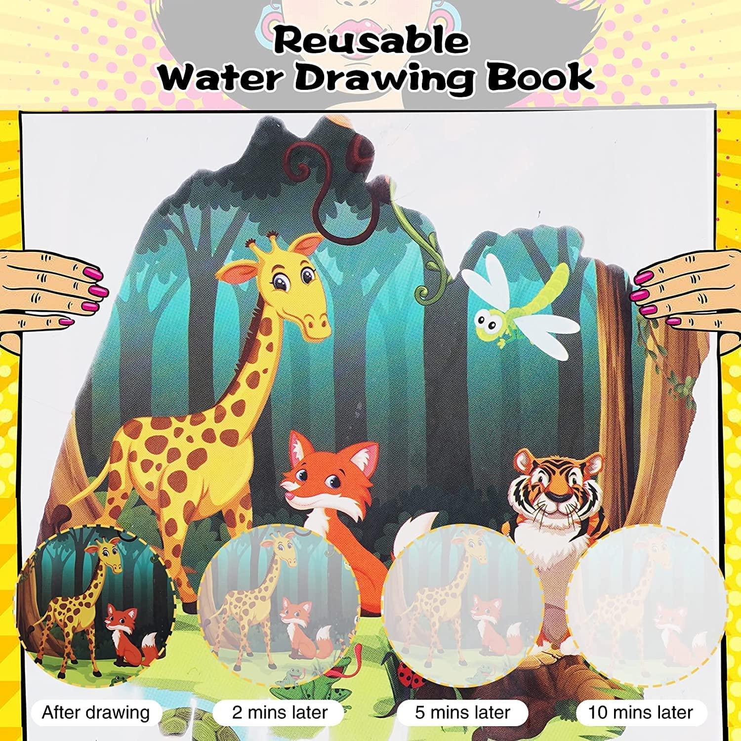 Magical Water Painting Book 🎨(Set of 4)