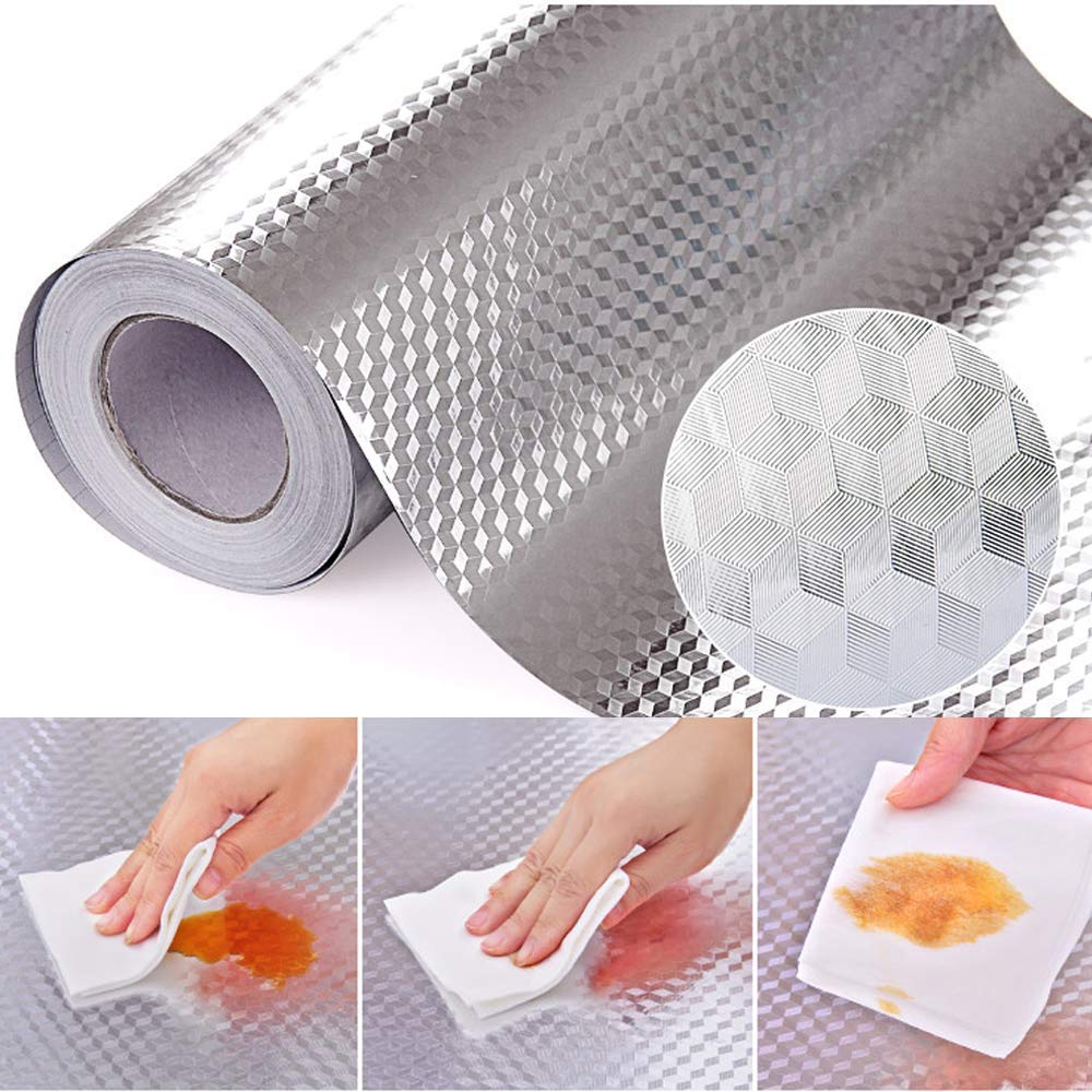 Oil-Proof Aluminum Foil Sticker (2 Meter/Roll)