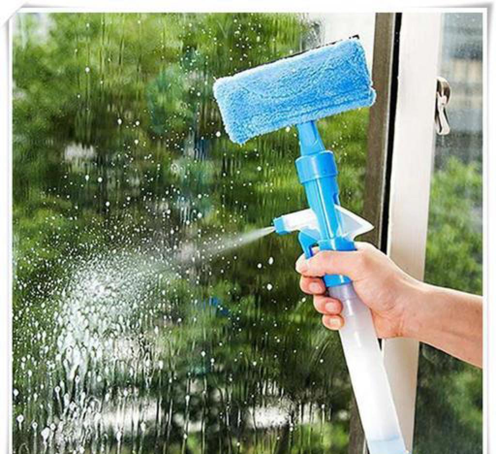 3 in 1 Glass Cleaner Brush For Car, Kitchen and Mirror